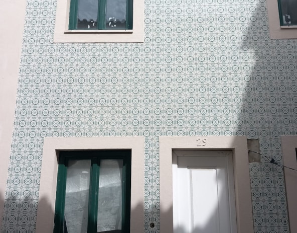 Restauro de azulejo em fachadas