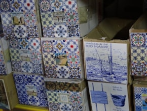 Azulejos pintados à mão Azulejos pintados à mão