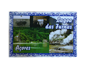 Fotolito Magnético motivo Lagoa das Furnas - Açores
