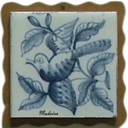 Azulejo com madeira decorado Delfis 26