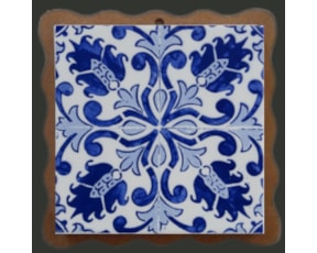 Azulejo com madeira decorado Padrão 30