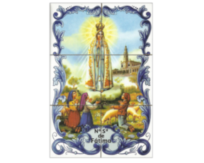 Fotolito magnético Nossa Senhora de Fátima cores