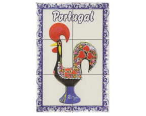 Fotolito magnético motivo galo de Barcelos