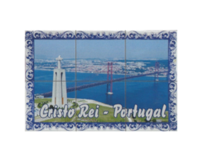 Fotolito magnético motivo Cristo Rei - Lisboa