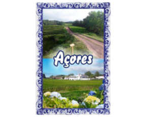 Fotolito magnético motivo Açores