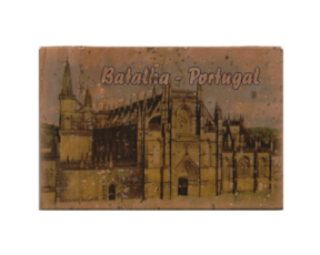 Fotolito magnético em cortiça motivo Mosteiro da Batalha