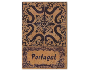 Fotolito magnético em cortiça motivo padrão