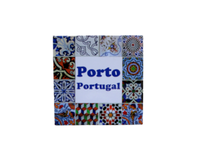 Magnético de papel motivo Porto