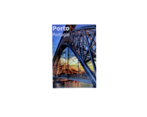 Magnético de papel motivo ponte Porto