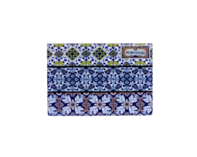 Magnético de papel motivo azulejo de Portugal