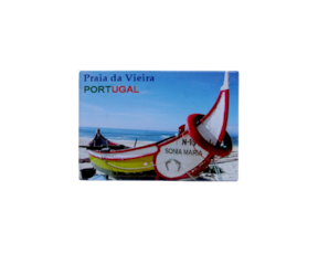 Magnético de papel motivo praia da vieira