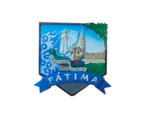 Magnético em resina motivo Fátima