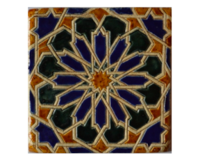 Azulejo mourisco-grés 14X14 cm
