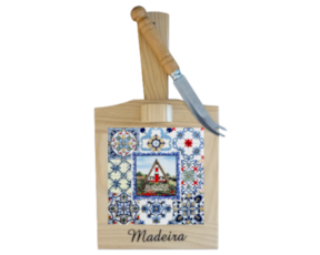Tábua de queijo multi-padrão casa santana 15x15 cm