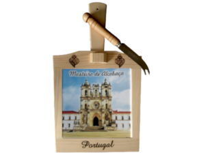 Tábua de queijo mosteiro de Alcobaça 15x15 cm