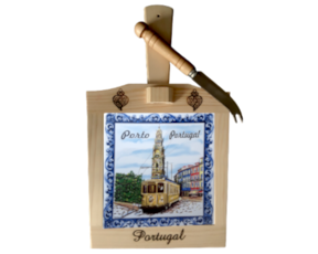 Tábua de queijo Porto 15x15 cm