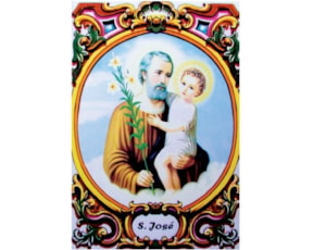 Azulejo decorado São José