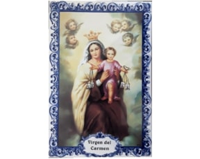 Azulejo decorado Virgen Del Carmen 20X 30 cm