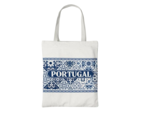 Saco de algodão motivo Portugal