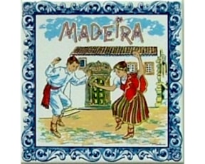 Azulejo decorado Bailinho 15x15cm