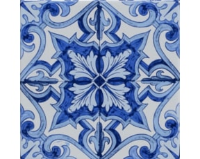 Azulejo decorado 10*10 cm padrão 79A