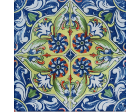 Azulejo decorado 10*10 cm padrão 80