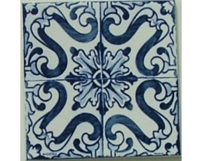 Azulejo decorado Padrão 29 15x15cm