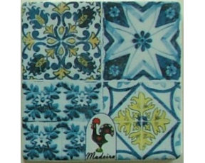 Azulejo decorado Multi Padrão 10x10cm