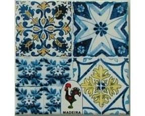 Azulejo decorado Multi Padrão 47 15x15cm