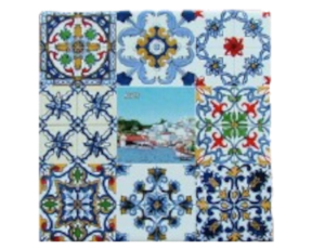 Azulejo decorado Alvor - Algarve 15*15 cm