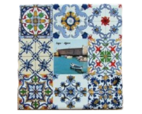 Azulejo decorado Lagos Algarve 15*15 cm