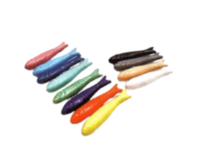 Sardinha em faiança pintada à mão