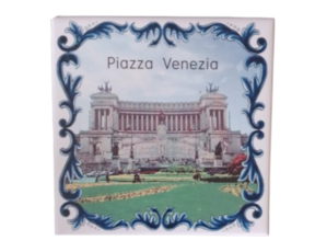 Azulejo decorado 15*15 cm Piazza Venezia - Itália