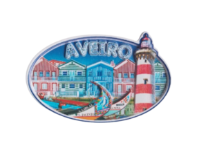Magnético em resina motivo Aveiro