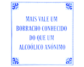 Azulejo provérbio 15*15 cm