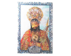 Magnético de borracha (brilhante) motivo Santo Cristo Açores