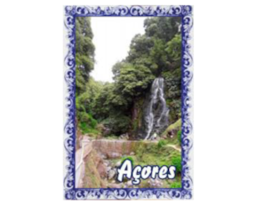 Magnético de borracha motivo Açores