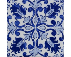 Magnético com azulejo decorado Padrão n.30 5x5cm