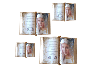 Livro decorativo Nossa Senhora de Fátima