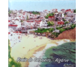 Magnético com azulejo decorado Carvoeiro  5X5cm