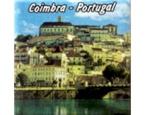 Magnético com azulejo decorado Coimbra  5X5cm