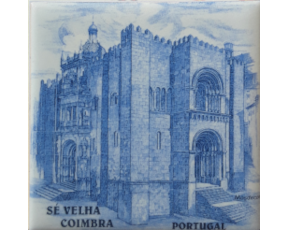 Magnético com azulejo decorado Coimbra 5X5cm