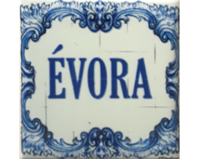 Magnético com azulejo decorado Évora 5X5cm