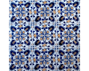 Azulejo decorado Padrão 20 15x15cm