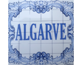 Azulejo decorado Algarve  15X15 Cm
