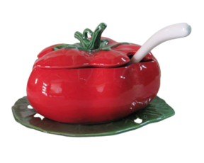 Terrina tomate vermelho