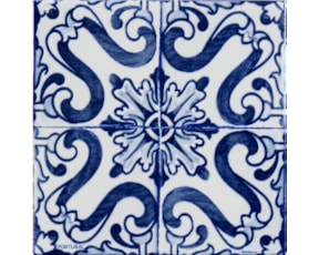 Azulejo decorado Padrão 29 7.5x7.5cm