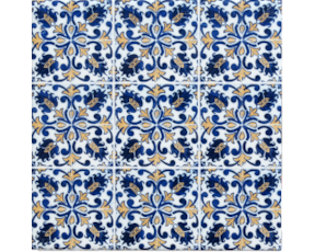 Azulejo decorado Padrão 20  15X15Cm