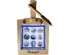 Tábua de Queijo Monumentos 15x15 cm