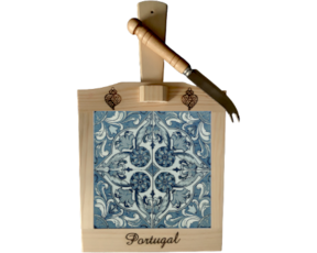 Tábua de queijo Padrão 80 15x15 cm